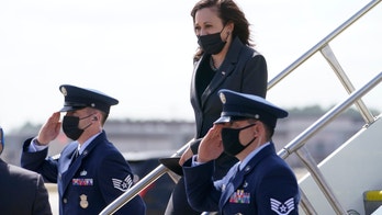 VP Harris repeatedly fails to salute military on Air Force Two, breaking with precedent