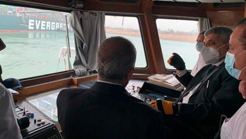 Ship blocking Suez Canal reportedly on the move