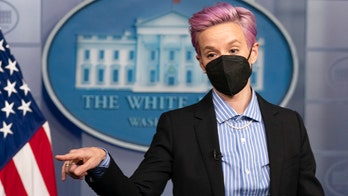 Women's soccer stars join Biden to promote closing pay gap