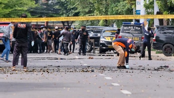 Suicide bomb hits Palm Sunday Mass in Indonesia, 14 wounded