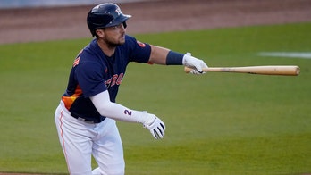 Astros' Alex Bregman tormented while at bat during spring training game