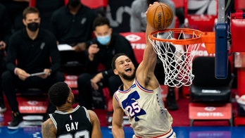 Sixers beat Spurs 134-99 in 1st game without injured Embiid