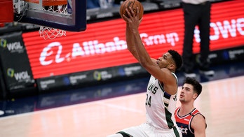 Antetokounmpo triple-double helps Bucks beat Wizards 125-119