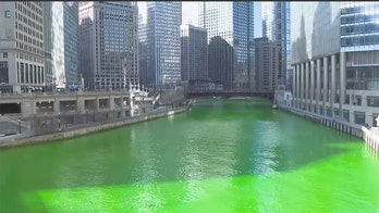 Chicago delivers St. Patrick's Day surprise, as river runs green again