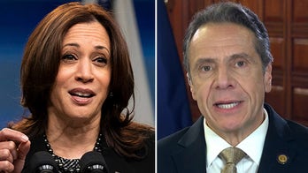 Kamala Harris ignores question on Cuomo sexual harassment scandal