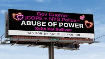 Cuomo billboard nurse wants New York governor to resign, then impeached