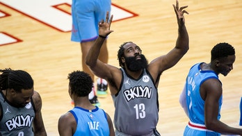 James Harden has triple-double in Houston return, Nets roll