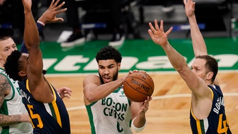 Mitchell's 21, late 3 help Jazz beat Celtics 117-109