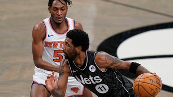 Irving's 34, Harden's triple-double help Nets edge Knicks