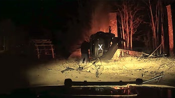 Maine cop and good Samaritan rescue driver from overturned, burning vehicle