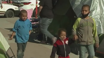 Mexico migrant camp 'ground zero' for border surge greeting Biden administration: Griff Jenkins