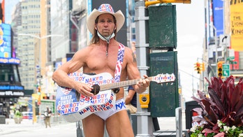 The Naked Cowboy arrested while performing at Bike Week