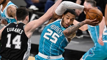 Hornets top Spurs 100-97 in first game since Ball's injury