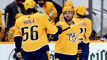 Grimaldi scores 4 goals as Predators rout Red Wings 7-1