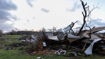 North Carolina TV studio evacuated as storms rip through South