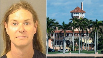 Military veteran upset over stimulus check throws smoke bomb outside Mar-a-Lago