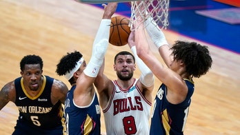 LaVine's 36 points lift Bulls past Pelicans 128-124