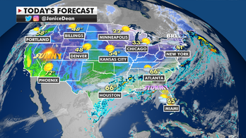 Eastern US faces flash flooding risk, warmer-than-average temperatures