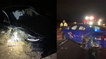 Tesla set on Autopilot slams into Michigan State Police car