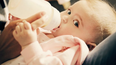 Man makes 'beer bong' to help baby daughter drink more formula