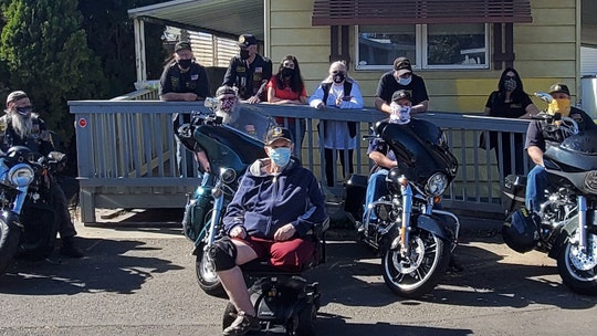 Veteran leaves home for first time in 2 years after volunteers build wheelchair ramp