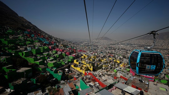 Mexico City opens cable car line designed to stretch 6 miles, the latest in Latin America