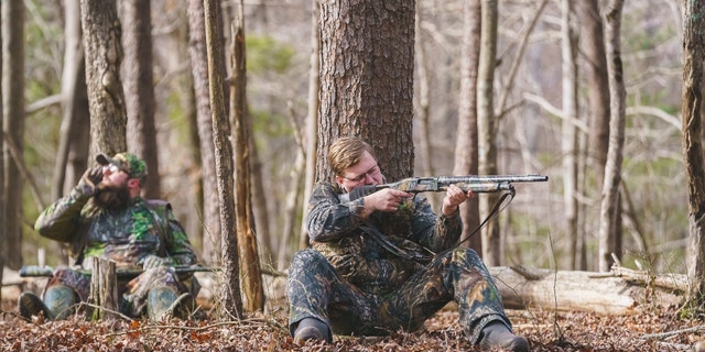 Virginia House of Delegates candidate Wren Williams on a hunting trip in an undated photo.