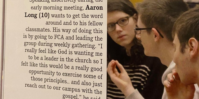 Robert Long yearbook photo (Credit: Taylor Leigh Carlucci)