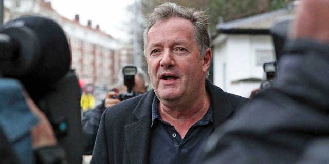 Piers Morgan will join News Corp and FOX News Media in a global deal that includes content across a variety of platforms. (Jonathan Brady/PA via AP)
