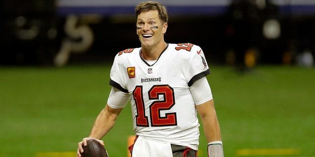 Tampa Bay Buccaneers quarterback Tom Brady leaves the field of an NFL divisional round playoff football game against the New Orleans Saints in New Orleans, Jan. 17, 2021. (AP Photo/Brett Duke, File)