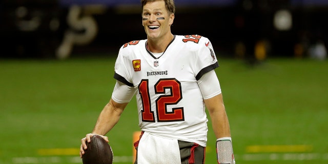 Tampa Bay Buccaneers quarterback Tom Brady leaves the field of an NFL divisional round playoff football game against the New Orleans Saints in New Orleans, Jan. 17, 2021. (AP Photo/Brett Duke, File)