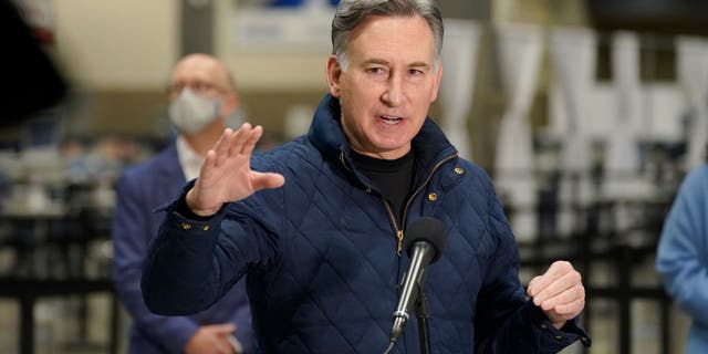 King County Executive Dow Constantine said that the coronavirus pandemic had led to particular hardship for the Asian American and Pacific Islander communities. (AP Photo/Ted S. Warren)