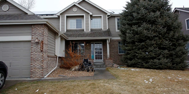 A general view of the family home of the King Soopers shooting suspect Ahmad al Aliwi Alissa, in Arvada, Colorado, taken on March 23.