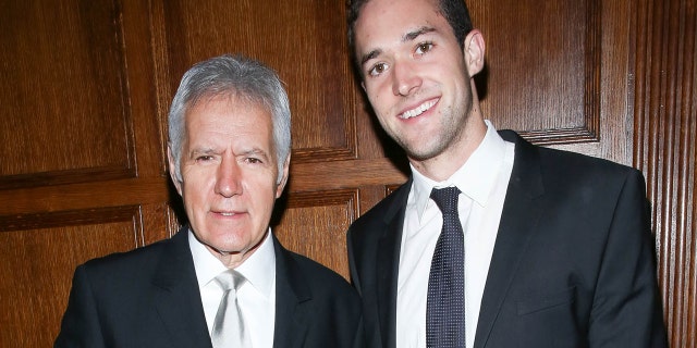 Alex Trebek’s son, Matthew Trebek, is opening up about the prized possession he kept to remember the late 'Jeopardy!' host.<br>
(Photo by Rob Kim/Getty Images)