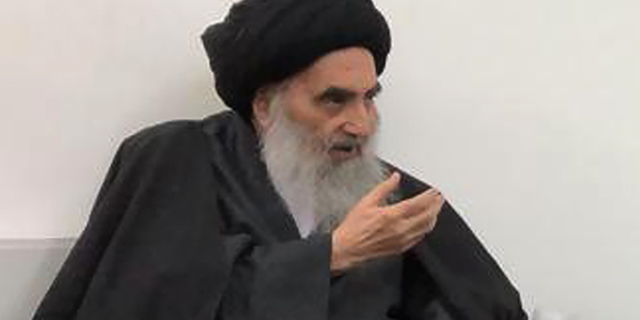 Grand Ayatollah Ali al-Sistani. (AP/Office of Grand Ayatollah Ali al-Sistani)