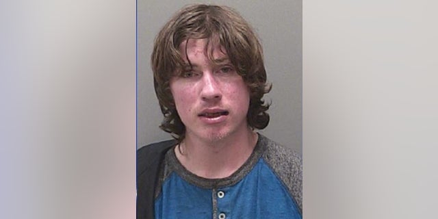 Austin Blake Stewart, 24, allegedly kissed a baby on the lips inside an Oregon grocery store.