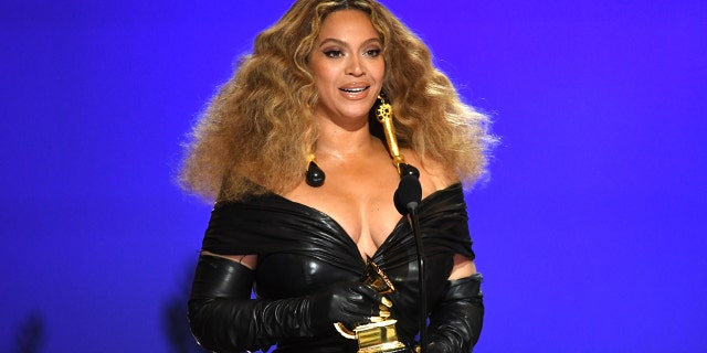 Beyoncé became the most decorated female act in Grammy history on Sunday. (Photo by Kevin Winter/Getty Images for The Recording Academy)
