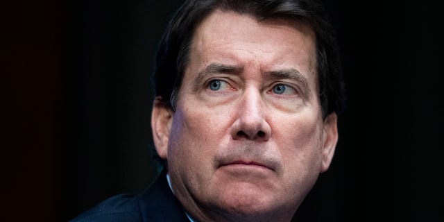 March 3, 2021: Sen. Bill Hagerty, R-Tenn., attends the Senate Foreign Relations Committee confirmation hearing for Wendy Sherman, nominee for deputy secretary of State, and Brian McKeon, nominee for deputy secretary of State for management and resources, in Dirksen Building. (Photo By Tom Williams/CQ-Roll Call, Inc via Getty Images)