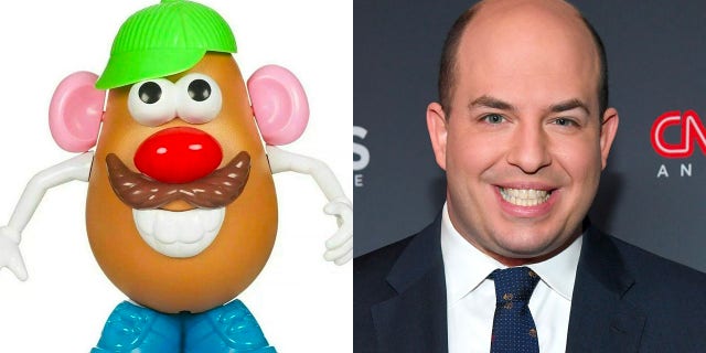 CNN in-house media critic Brian Stelter insists he had a really "cunning" response to Donald Trump Jr. comparing him to Mr. Potato Head but refrained from responding on Twitter.