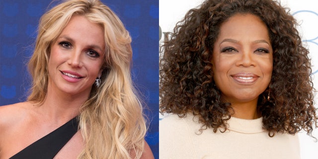 Britney Spears joked that she would like to be interviewed by Oprah Winfrey.