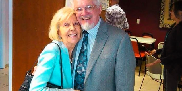 This undated photo provided by Sarah Milewski shows Bill and Esther Ilnisky, who died minutes apart from COVID-19 on March 1, 2021, at a Palm Beach County hospice.