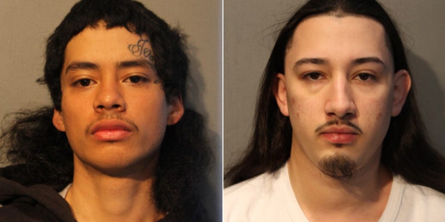 Sergio Rodriguez (left) and Jesus Moro (right) were arrested on first-degree murder charges last Friday after they allegedly shot and killed 16-year-old Julian Castillo.