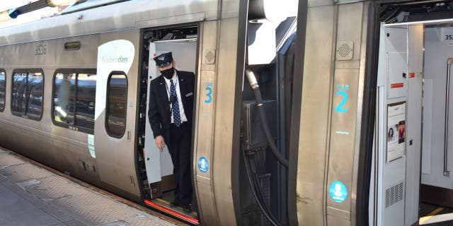 Dogs and cats weighing up to 20 pounds will be allowed on the trains, with eight pet spaces available on a first-come, first-served basis. (Amtrak)