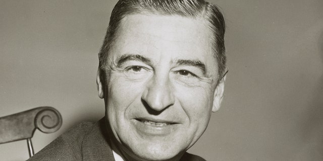 Portrait of author and illustrator Theodor Geisel (1904 - 1991), better known as Dr Seuss, New York, New York, April 4, 1957.