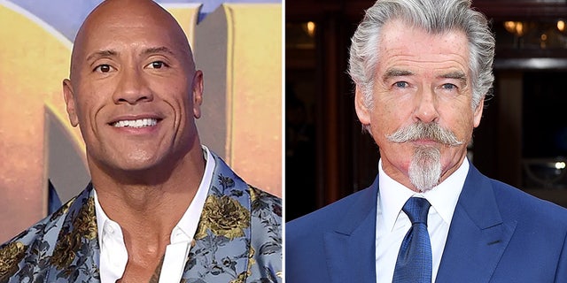 Pierce Brosnan will play Dr. Fate in DC Comics' 'Black Adam.' The film also stars Dwayne Johnson, who will also produce the movie.