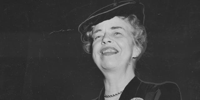 Former first lady Eleanor Roosevelt in 1945.