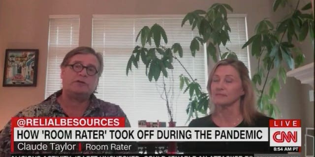 A segment of Brian Stelter’s "Reliable Sources," with the show name noticeably misspelled.