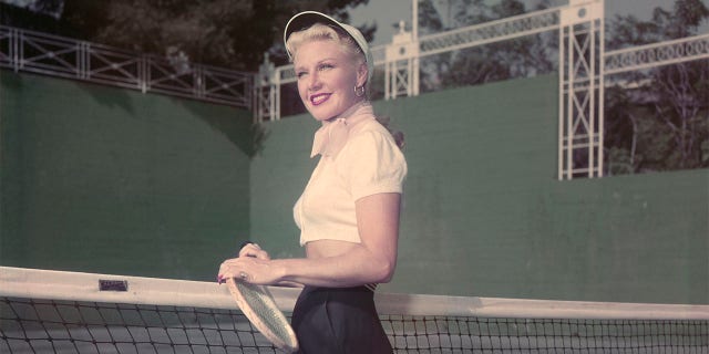 Roberta Olden said Ginger Rogers loved playing tennis in her later years.
