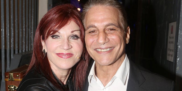 Marilu Henner and Tony Danza at The Belasco Theatre on September 9, 2018, in New York City.