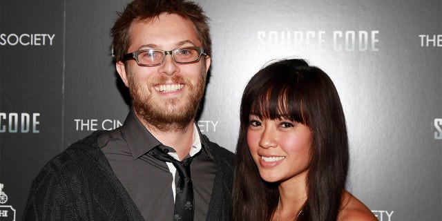 Director Duncan Jones and Rodene Ronquillo, circa 2011.